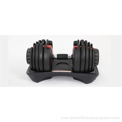 Hot selling adjustable weight dumbbell set free weights